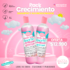 PACK SHAMPOO Y ACONDICIONADOR -CRECIMIENTO  (CABELLO NATURAL, TINTURADO Y/O DECOLORADO) AROMA DULCE
