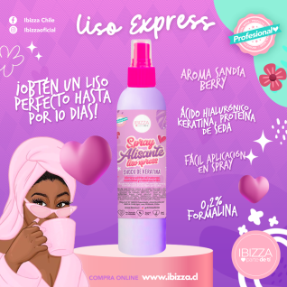 Spray Liso Express- Shock de Keratina